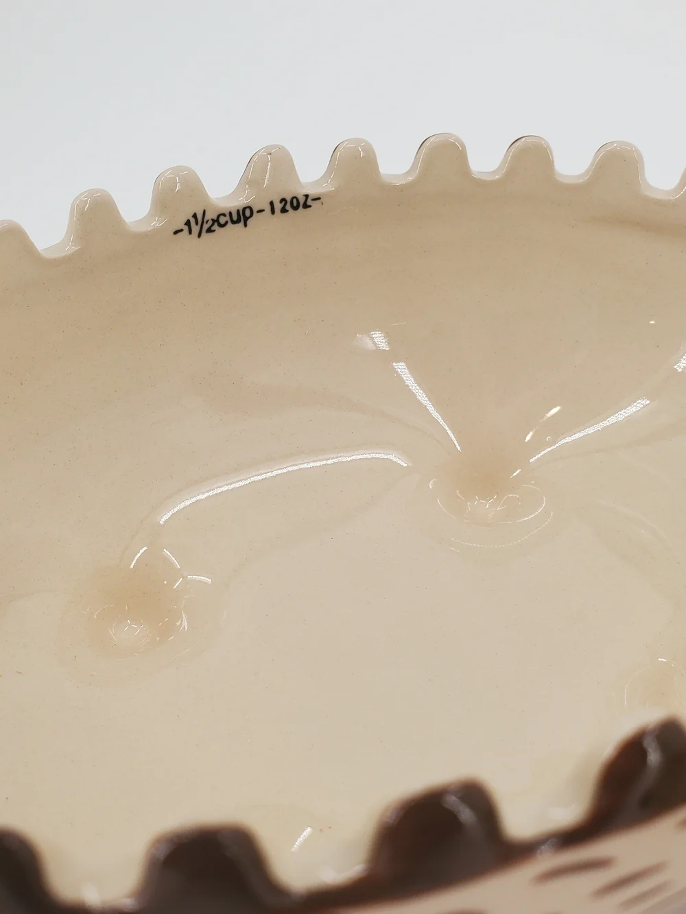Hedgehog Measuring Cups Set Of 4 Ceramic Nesting Bowls NEW!